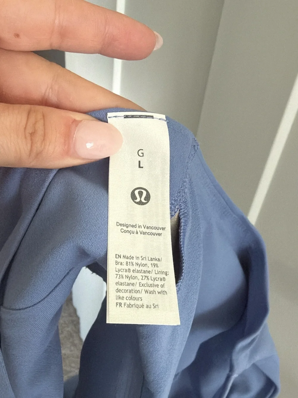 lululemon Large Focuser High Neck Bra in C/D Cup